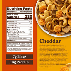 Catalina Crunch cheddar cheese crisps close-up showing savory crunch.