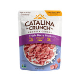 Catalina Crunch protein cereal berry blast bowl, demonstrating a high-protein breakfast option.