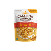Catalina Crunch Cinnamon Toast cereal package front highlighting protein-rich breakfast option