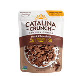 Catalina Crunch Protein Cereal dark chocolate in a breakfast bowl.