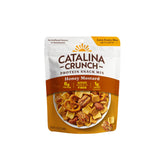 Catalina Crunch Protein Snack Mix bag showing 8g protein per serving for a satisfying snack.