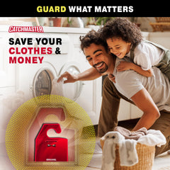 Catchmaster extra-strength glue close-up, sticky surface increases capture power.