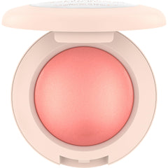 Rosy glow application with Catrice Soft Glam Baked Blush enhances blush intensity.