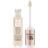 Catrice True Skin High Cover Concealer packaging highlights vegan, long-wear formula.