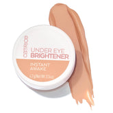 Catrice Under Eye Brightener tube closeup for instant brightening
