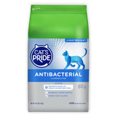 Cat's Pride antibacterial litter 18lb pack unboxing highlights antibacterial formula and odor-control benefits