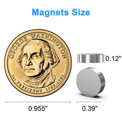 Caturledas round neodymium magnets 10x3 mm offer strong yet compact holds