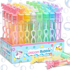 Cawiew mini unicorn bubble wands set for outdoor play.
