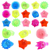 CCINEE 24-piece light-up rings for vibrant party fun