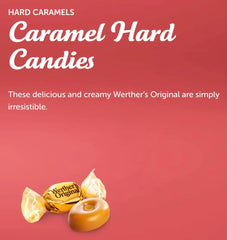 CC's Sweets & Snacks variety-pack display showcases Werther's flavors.