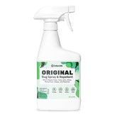Cedarcide Original Bug Spray bottle releasing cedar oil to repel pests indoors and around pets.