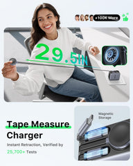 CEDBORR Herrbolai 30W 3-in-1 Apple Watch charger in action.