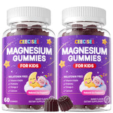 Ceecisee Kids Magnesium Gummies jar close-up for nightly support