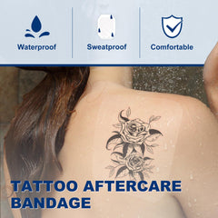 Ceeport flexible clear bandage adheres well to skin contours for easy movement.