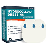 Ceeport hydrocolloid bandage 2x2 ultra-thin protects wounds discreetly and absorbs moisture