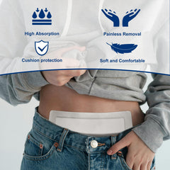 Ceeport Island Dressing individually wrapped 25-pack shown for hygienic first aid readiness.