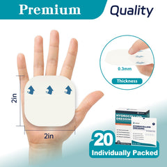 Ceeport self-adhesive hydrocolloid patch waterproof wear and easy removal