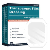 Ceeport transparent dressing 4x4-75 pack box showing easy-to-use wound protection