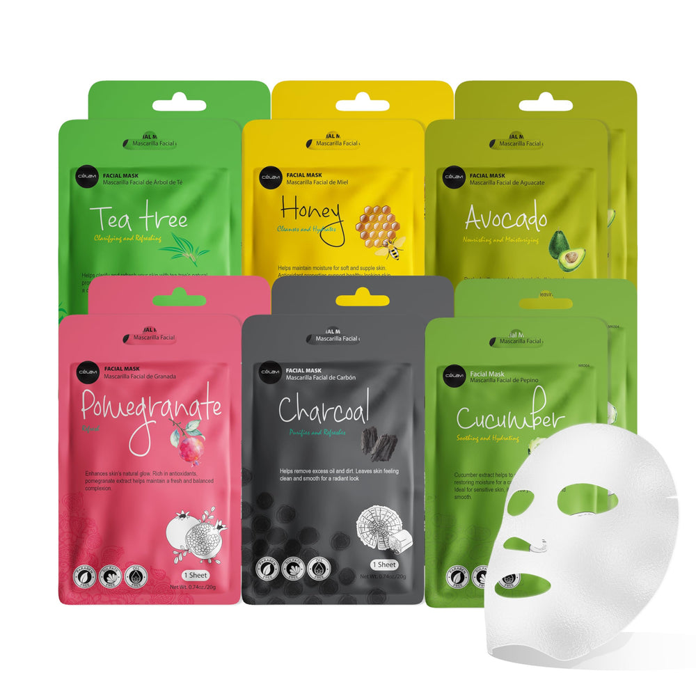 Celavi tea tree mask pack for refreshed, balanced skin after a busy day.