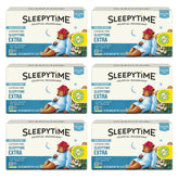Celestial Seasonings Sleepytime Extra tea packaging invites nightly rituals.