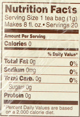 Celestial Seasonings Sleepytime Vanilla tea box on a kitchen shelf