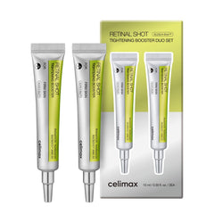 Celimax Vita A Retinal Shot bottle with pump for easy, precise application