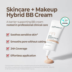 Swirl on the back of the hand shows smooth, blendable texture for easy application.
