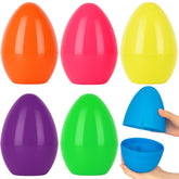Celmuron 8-inch orange jumbo fillable egg for Easter egg hunts and gifts.