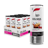 CELSIUS Sparkling Cherry Cola can for a sugar-free energy lift.
