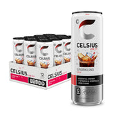 CELSIUS Sparkling Cola can front view showcasing zero sugar and bold energy.