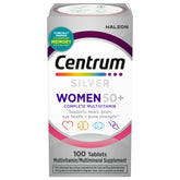 Centrum Silver Women's Multivitamin bottle front view supports daily wellness