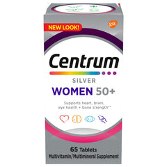 Centrum Silver Women bottle front for daily nutritional support.