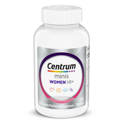 Centrum Silver bottle front shows label and 280-count content