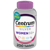 Centrum Silver bottle for daily bone and immune support.