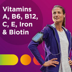 Centrum Women bottle highlights vitamin D3 for bone health.
