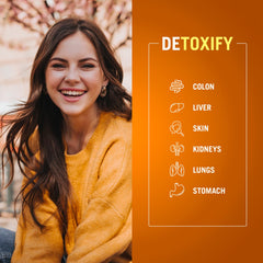 The Cleaner Detox packaging – travel-friendly design for on-the-go use.