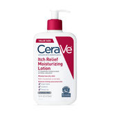 CeraVe Anti Itch Lotion bottle with pump for fast relief from itch on minor irritations.