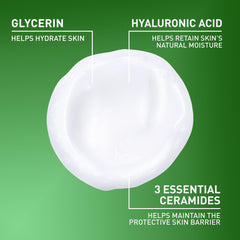 Close-up of Ceramides 1-3-6-II in CeraVe Hydrating Cleanser supporting skin barrier