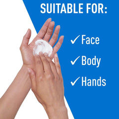 CeraVe Moisturizing Cream jar closeup highlighting ceramides for skin protection