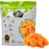 Çerez Pazarı dried apricots in an extra jumbo bag, premium Turkish quality, great for on-the-go.