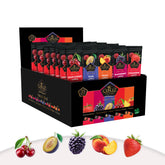 Cerez Pazari fruit leather variety pack front view ideal for family snacking.