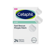 Cetaphil Acne Fast Rescue patch on a small pimple helps shrink early breakouts.