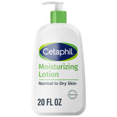 Cetaphil Moisturizing Lotion front bottle for all skin types with lightweight hydration.