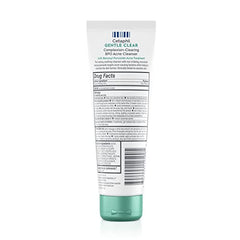 Cetaphil Gentle Clear cleanser cream texture shown for gentle cleansing