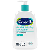 Cetaphil Gentle Exfoliating SA Cleanser pump bottle – daily gentle exfoliation for sensitive skin.
