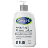 Cetaphil Skin Activator bottle pour demonstrates hydration for aging skin.