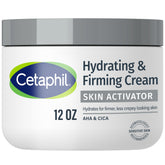 Cetaphil Skin Activator Cream front packaging highlights hydration and firming.