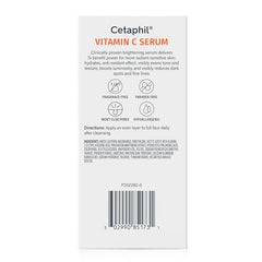Cetaphil Vitamin C Serum bottle front for on-the-go brightening