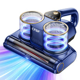 CFBF Mattress Vacuum Cleaner shows 16KPa suction for deep mattress cleaning.
