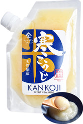 Chaganju Koji paste bottle pour highlights umami-rich marinade potential.